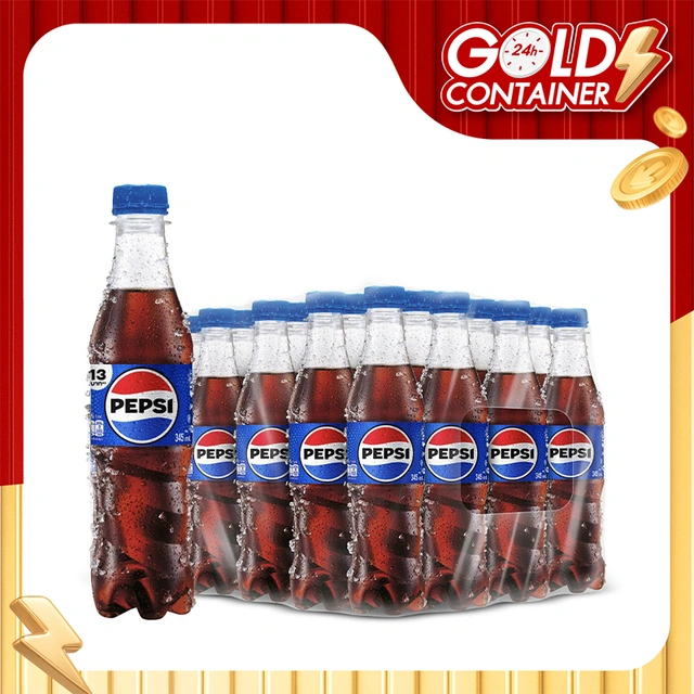 เป๊ปซี่ เครื่องดื่มน้ำอัดลม 345 มล. x 24